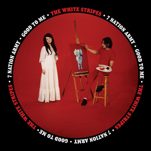 The White Stripes - Seven Nation Army / Good to Me 7" (Black, Remastered)