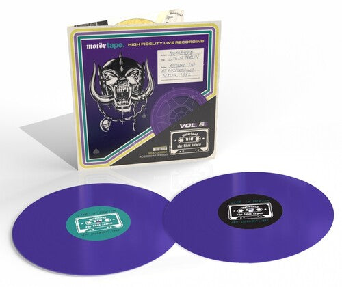 Motorhead - The Lost Tapes 6 2LP (Live In Berlin 1992) (RSD Exclusive, Purple Colored Vinyl)