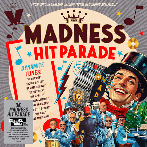 Madness - Hit Parade LP (RSD BF 2025 Exclusive, Limited Edition, Opaque Silver Colored Vinyl, United Kingdom)