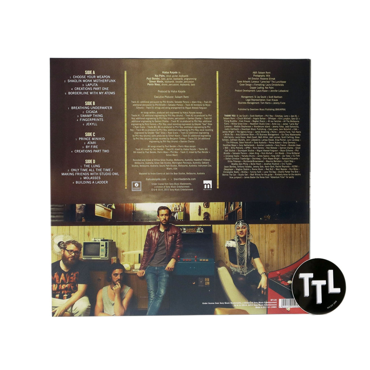Hiatus Kaiyote: Choose Your Weapon (Colored Vinyl) Vinyl 2LP+7"