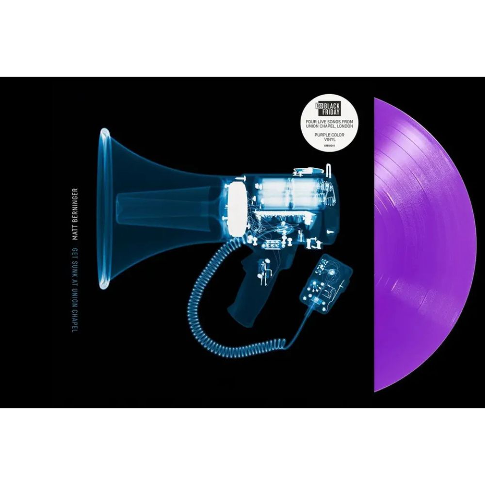 Matt Berninger - Get Sunk At Union Chapel: Live - RSD Black Friday 2025 Neon Violet Vinyl EP Record