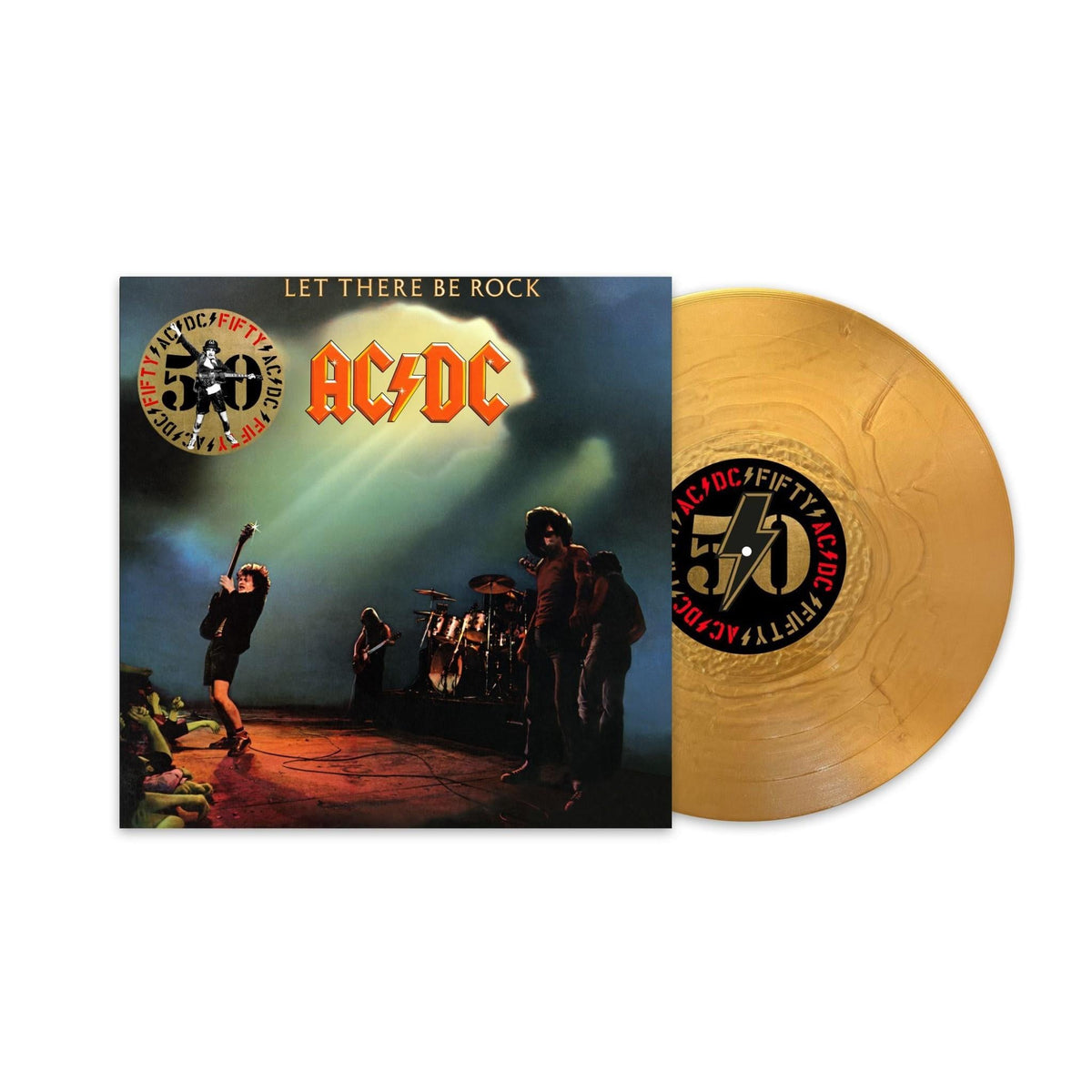 AC/DC - Let There Be Rock- Gold (Vinyl LP)