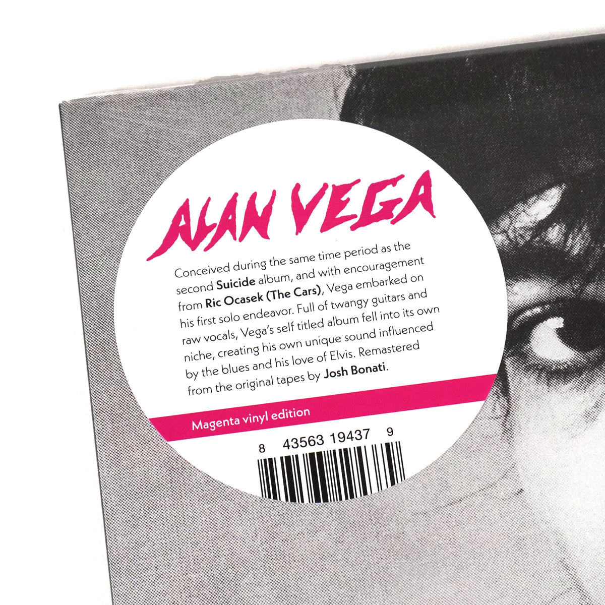 Alan Vega: Alan Vega (Colored Vinyl) {Vinyl LP}