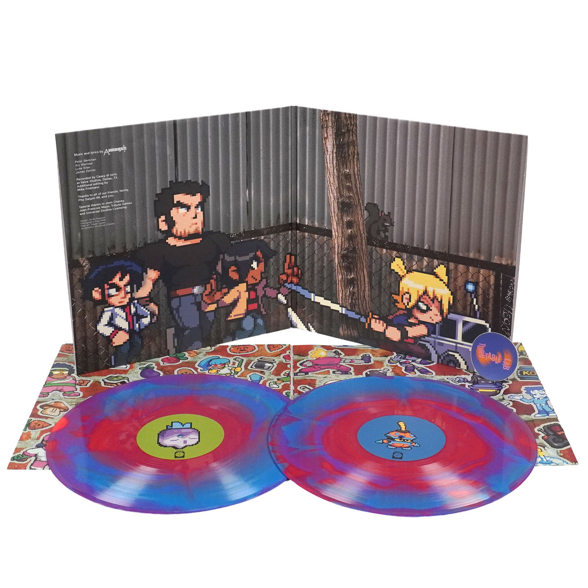 Anamanaguchi: Scott Pilgrim Ex Original Soundtrack (Colored Vinyl) Vinyl 2LP