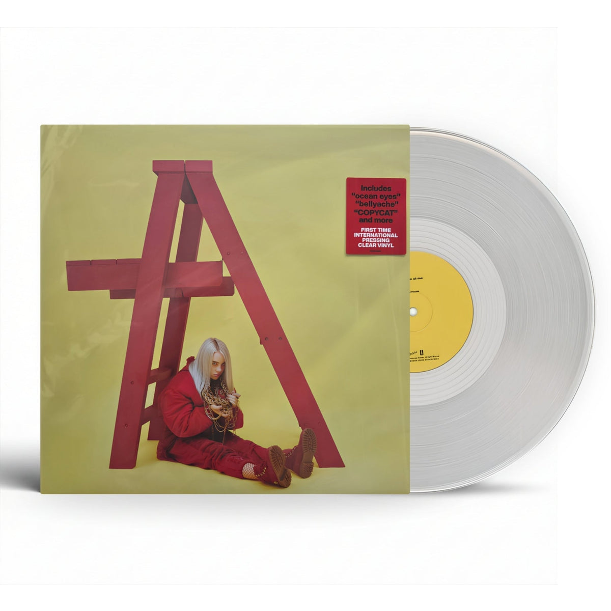 Billie Eilish - Dont Smile At Me EP - Clear 12" Vinyl Record