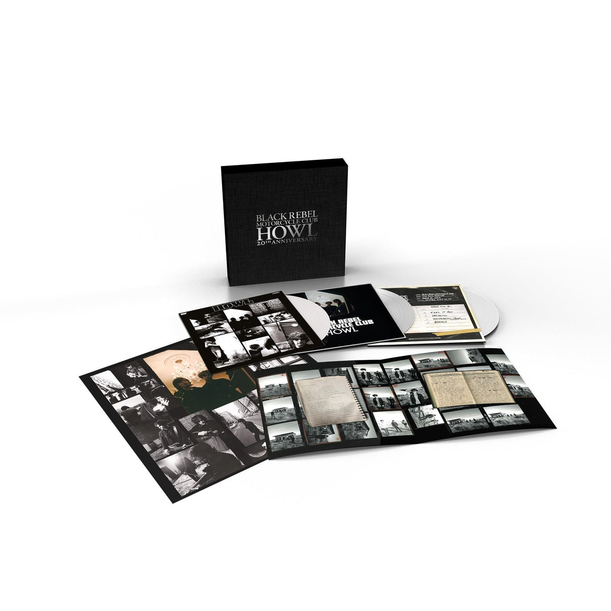 Black Rebel Motorcycle Club - Howl: 20th Anniversary Edition - White Vinyl LP Boxset