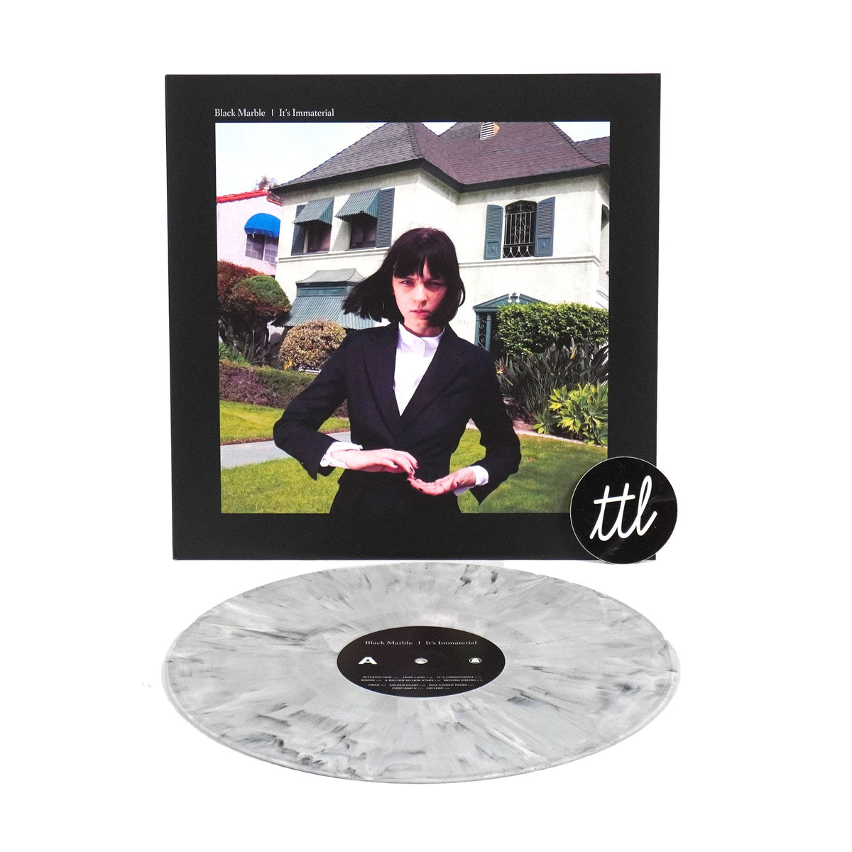 Black Marble: It's Immaterial (Marble Colored Vinyl) {Vinyl LP}