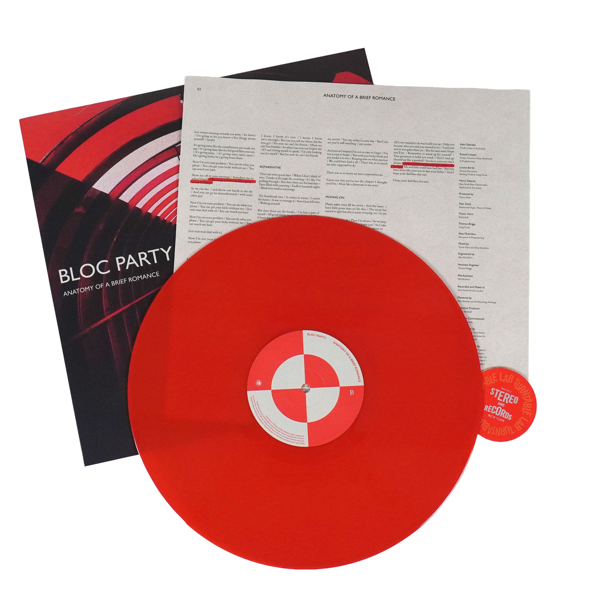 Bloc Party: Anatomy Of A Brief Romance (Indie Exclusive Colored Vinyl) {Vinyl LP}