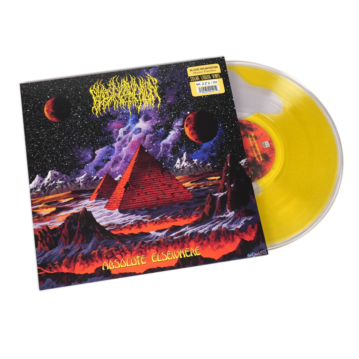Blood Incantation: Absolute Elsewhere (Solar Liquid Filled Colored Vinyl) {Vinyl LP}