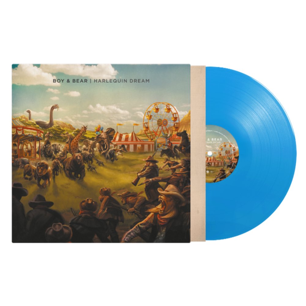 Boy & Bear - Harlequin Dream - 10th Anniversary Blue (Vinyl LP)