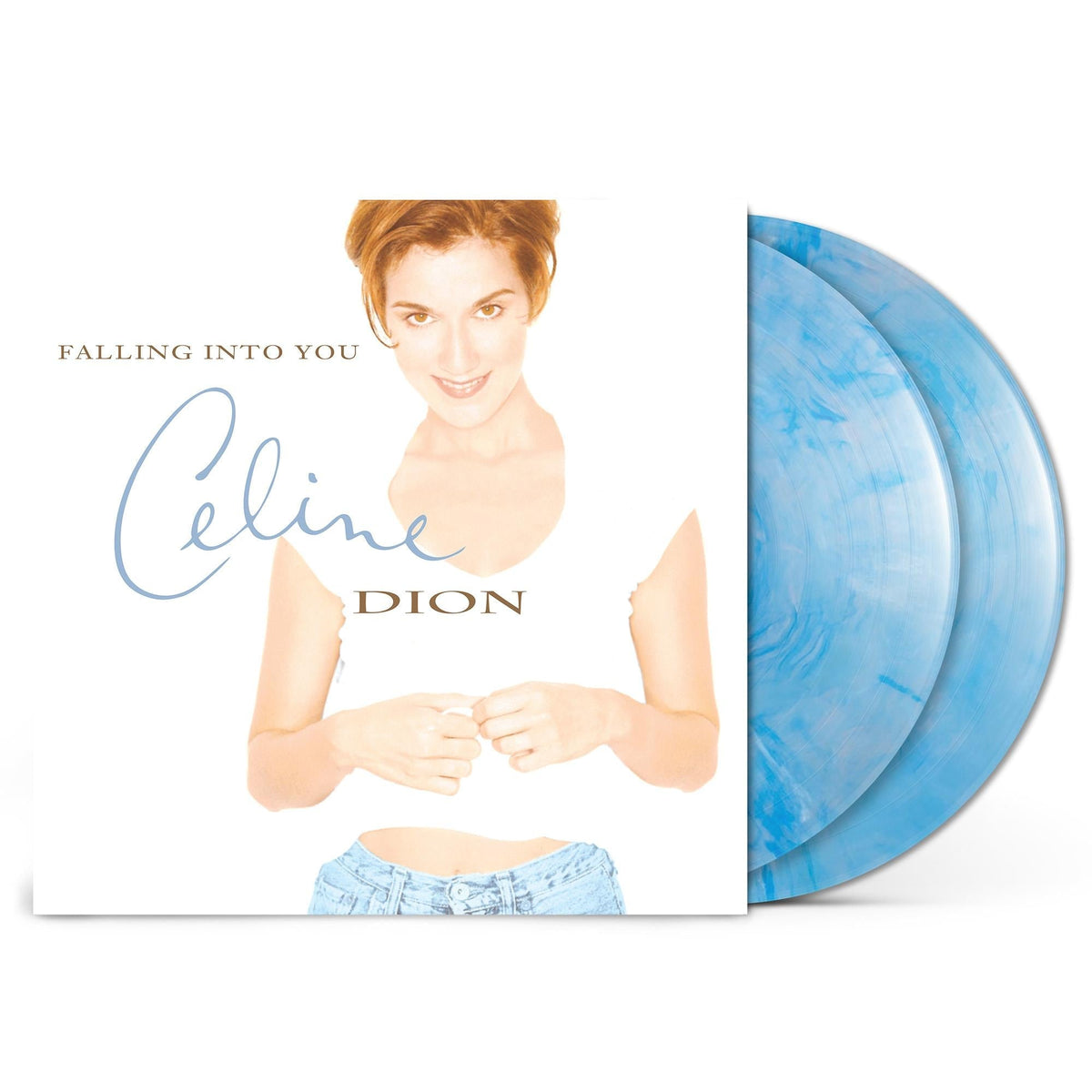 Celine Dion - Falling Into You - Translucent Glacier Blue (Vinyl LP)