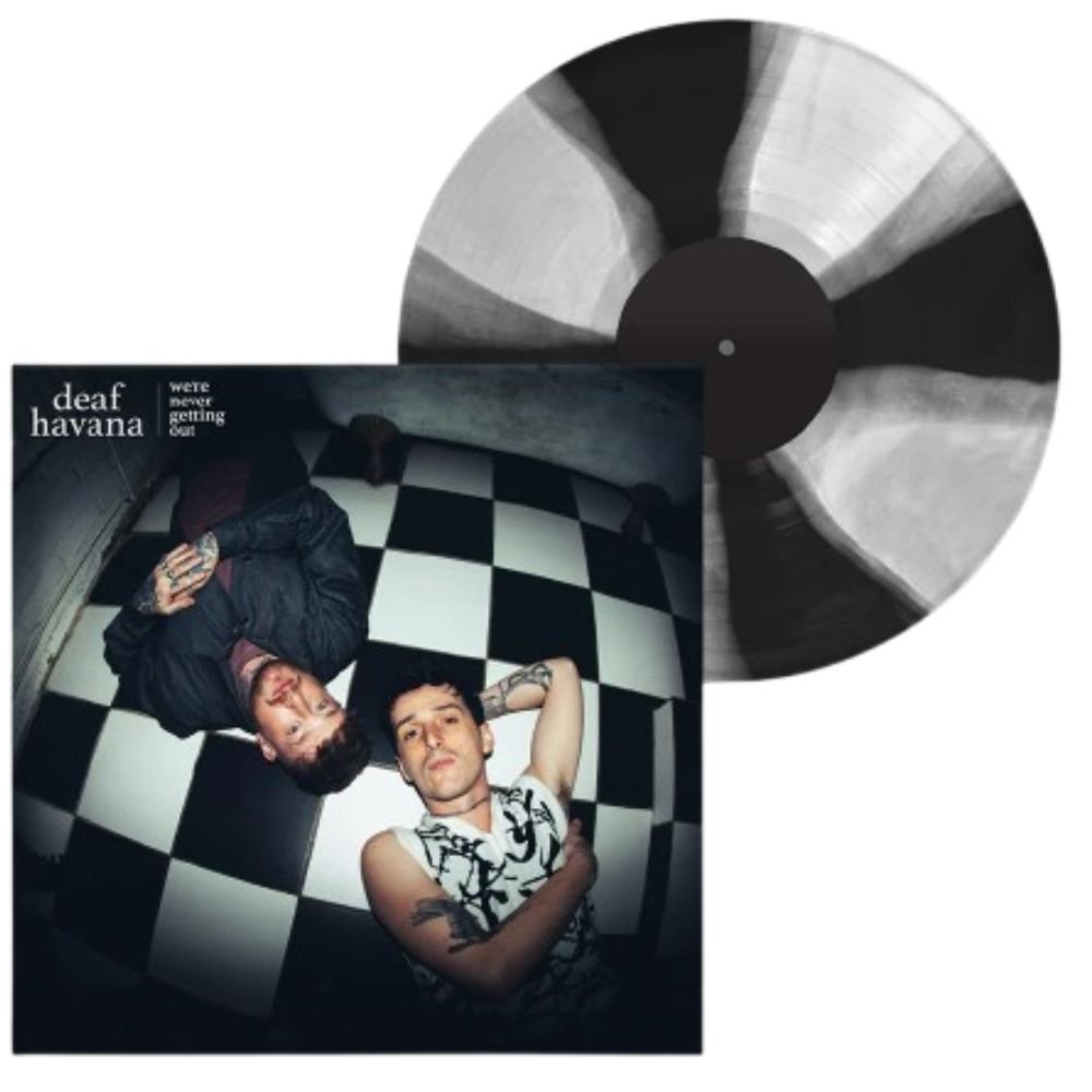 Deaf Havana - We're Never Getting Out - Black and White Cornetto (Vinyl LP)