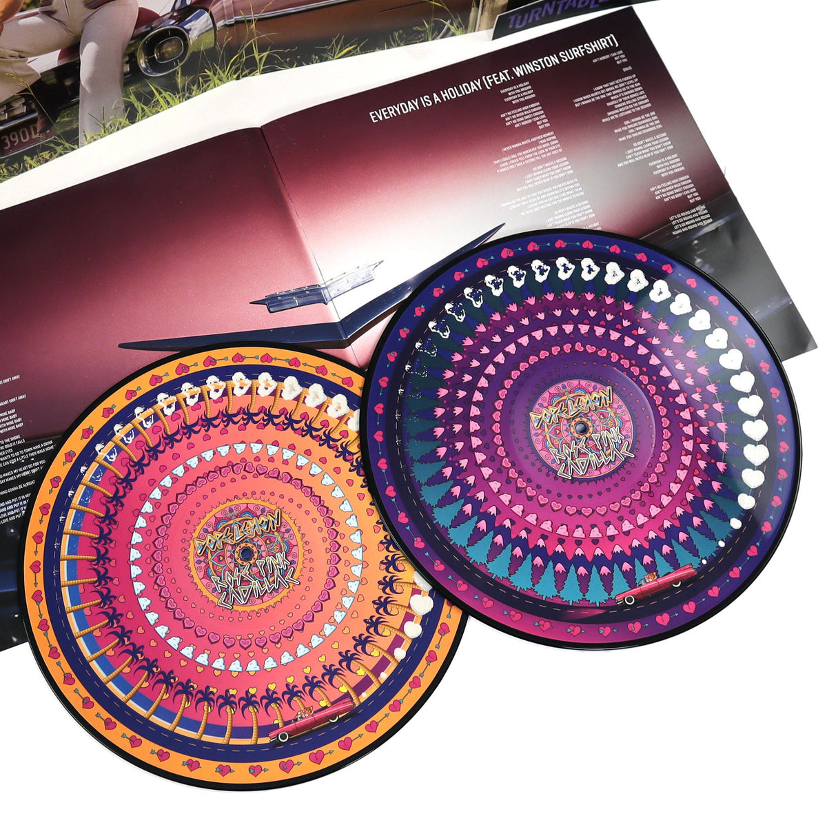 Dope Lemon: Rose Pink Cadillac (Indie Exclusive, Zoetropic Vinyl) Vinyl 2LP