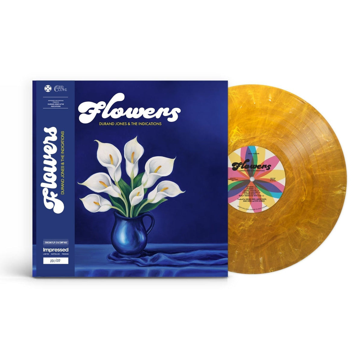 Durand Jones & The Indications - Flowers - Frosted Orange Vinyl LP