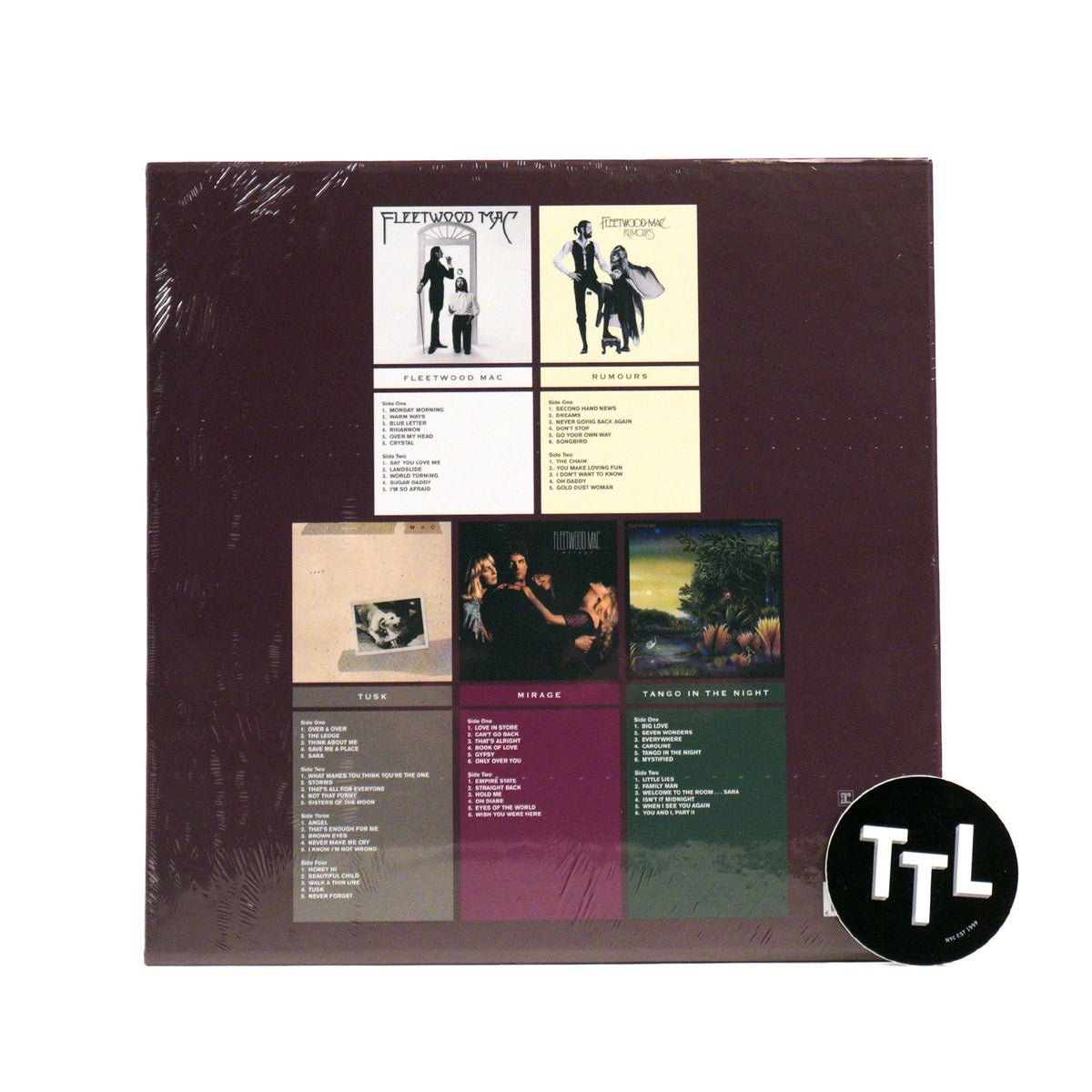 Fleetwood Mac: Fleetwood Mac 1975 to 1987 (Colored Vinyl) Vinyl 6LP Boxset