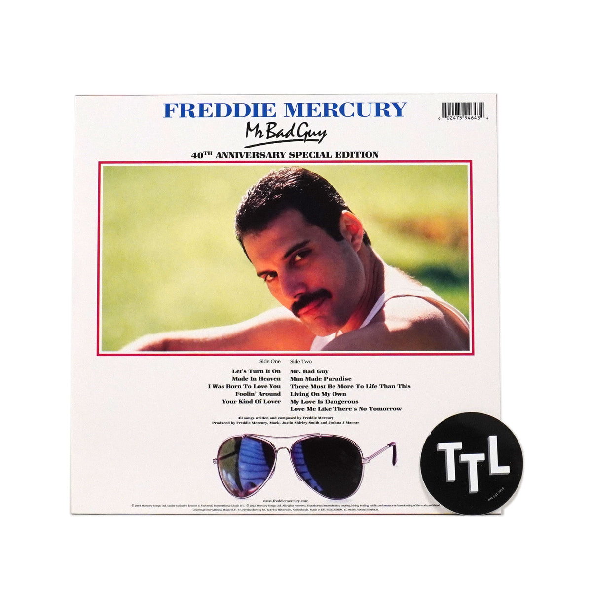 Freddie Mercury: Mr. Bad Guy (Import, Colored Vinyl) {Vinyl LP}