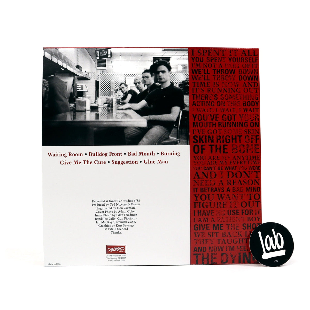 Fugazi: Fugazi (Red Colored Vinyl) {Vinyl LP}