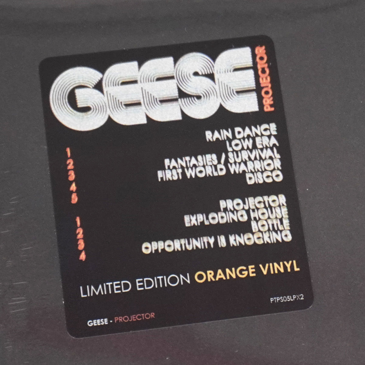 Geese: Projector (Indie Exclusive Colored Vinyl) {Vinyl LP}