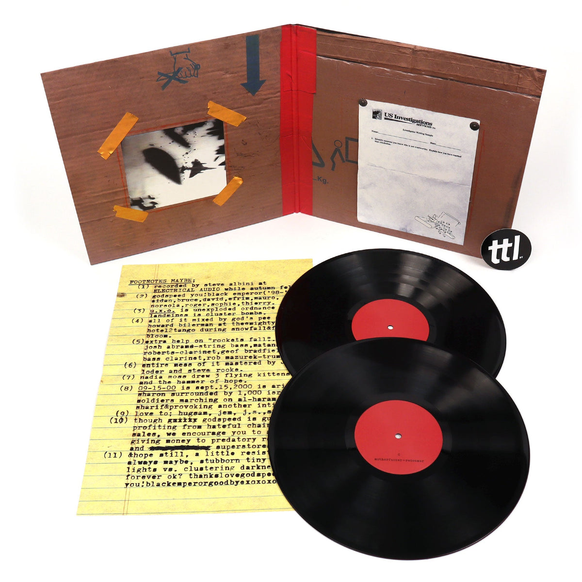Godspeed You! Black Emperor: Yanqui U.X.O. (180g) Vinyl 2LP