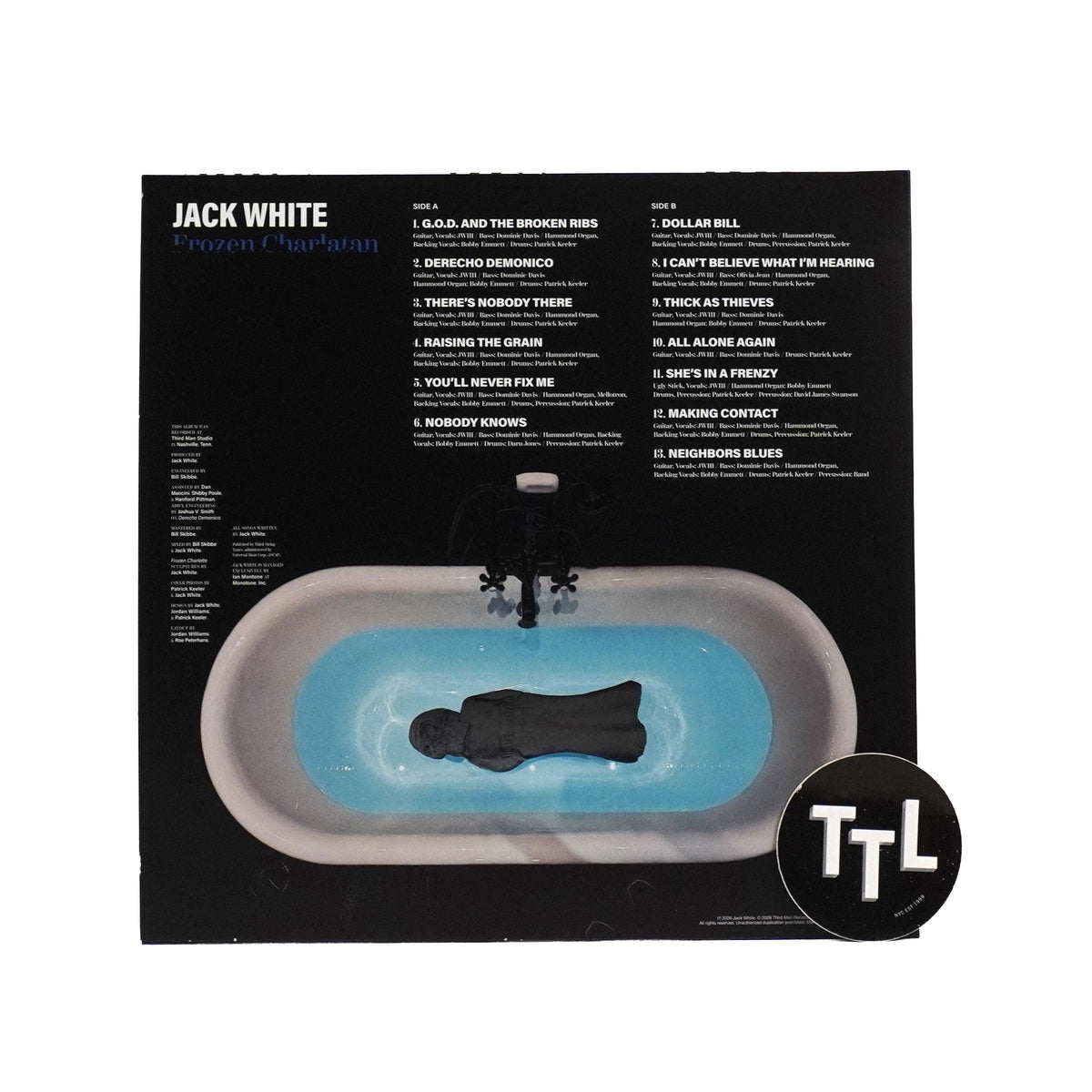 Jack White: Frozen Charlotte (Indie Exclusive Colored Vinyl) {Vinyl LP}