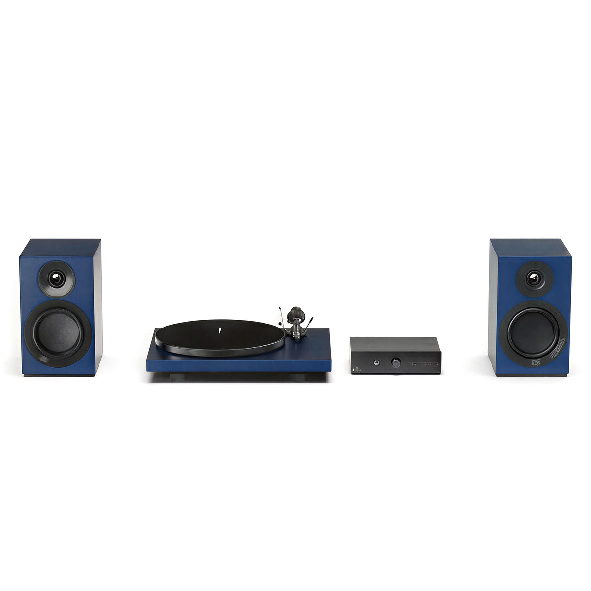 Pro-Ject: Colorful Audio System E Turntable Package