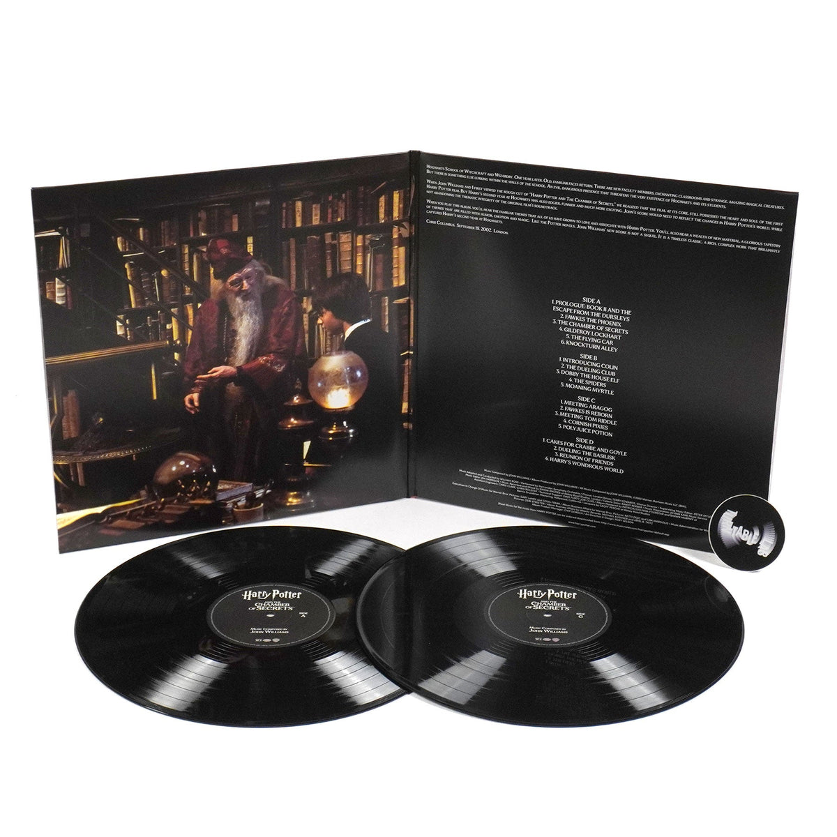 John Williams: Harry Potter And The Chamber Of Secrets Original Soundtrack Vinyl 2LP