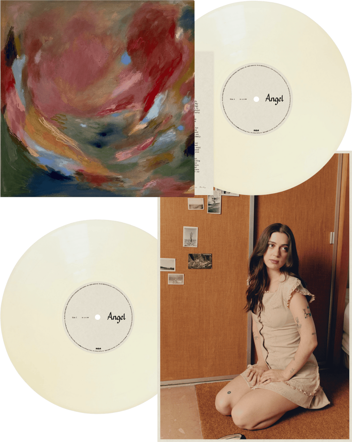Lizzy McAlpine - Angel - Maiden Fair Cream White (Vinyl LP)