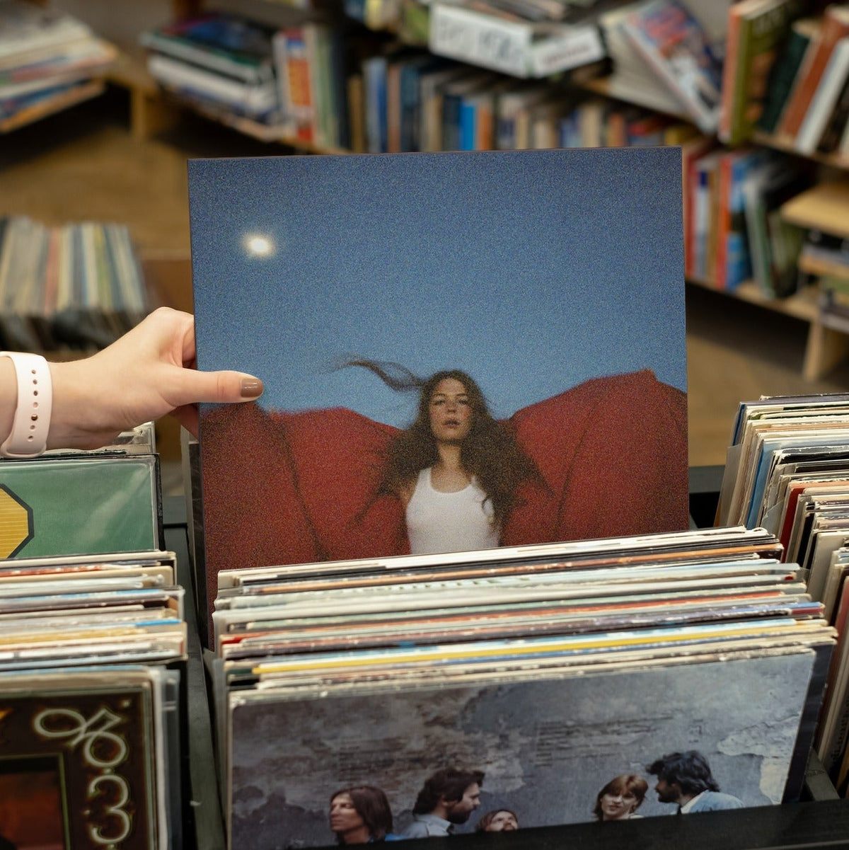 Maggie Rogers - Heard It In A Past Life - 5th Anniversary Blue (Vinyl LP) with Bonus Red 7" & Poster
