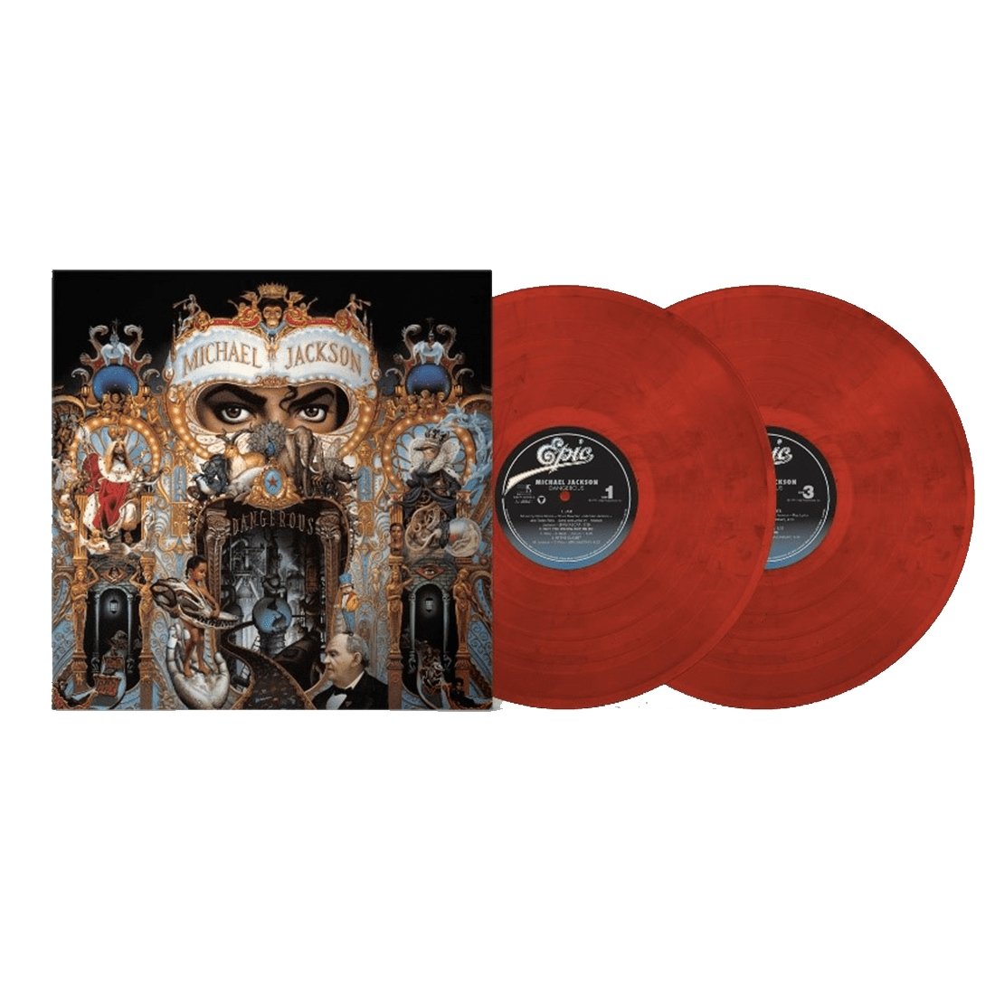 Michael Jackson - Dangerous - Limited Edition Red (Vinyl LP)