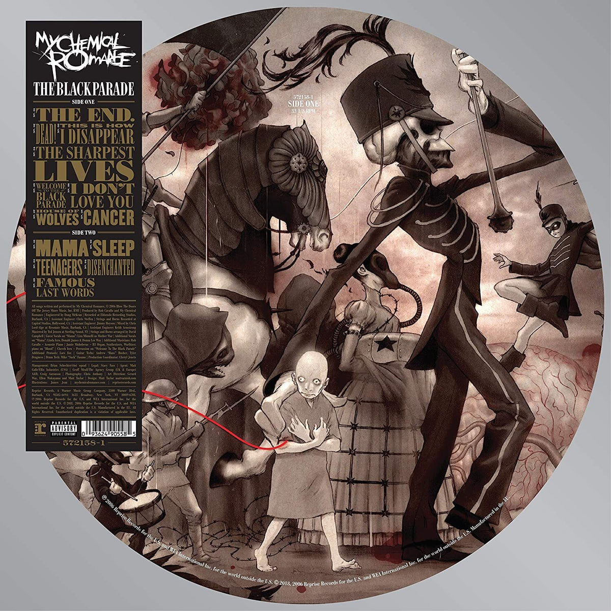 My Chemical Romance - The Black Parade - Picture Disc 【Vinyl LP 】