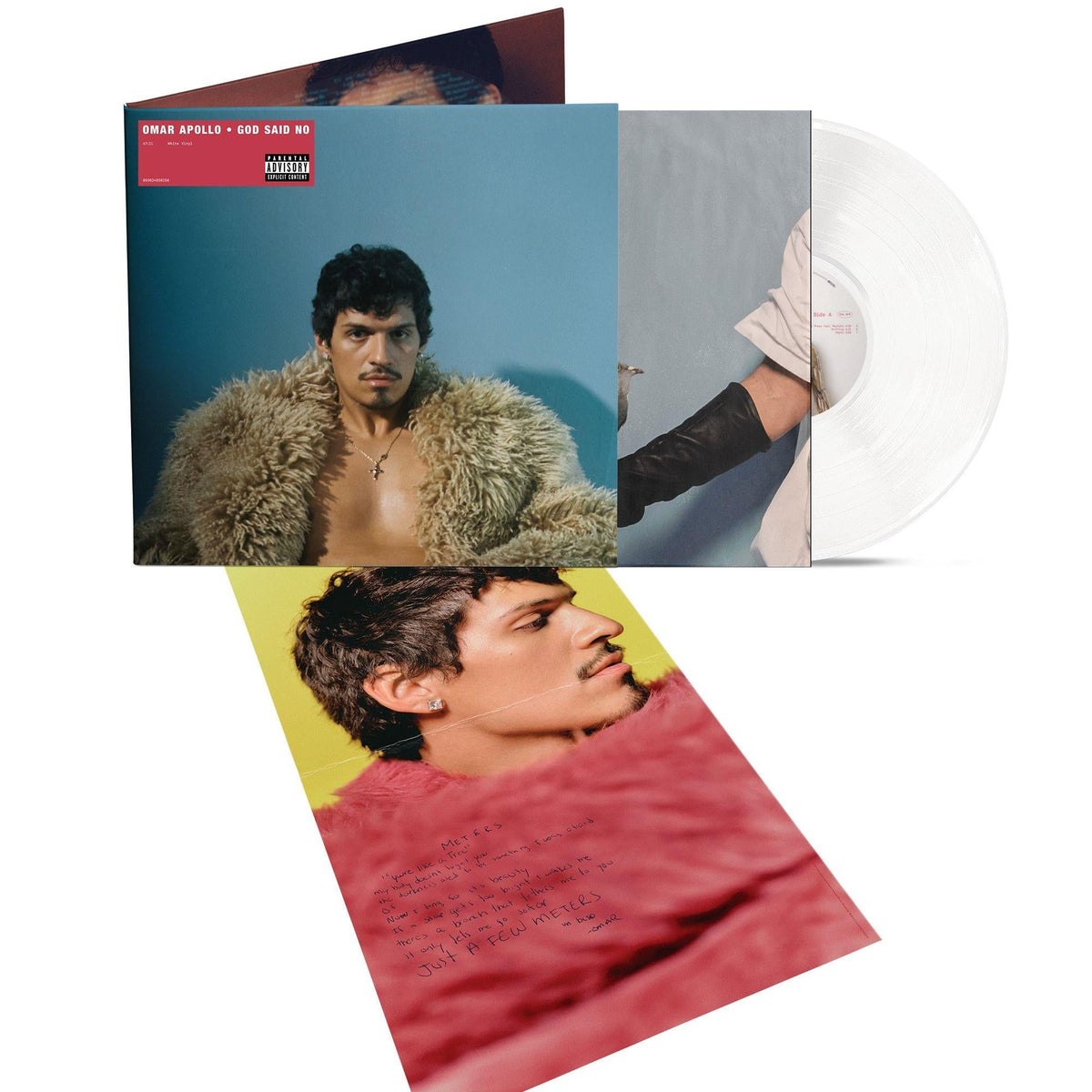 Omar Apollo - God Said No - White (Vinyl LP)