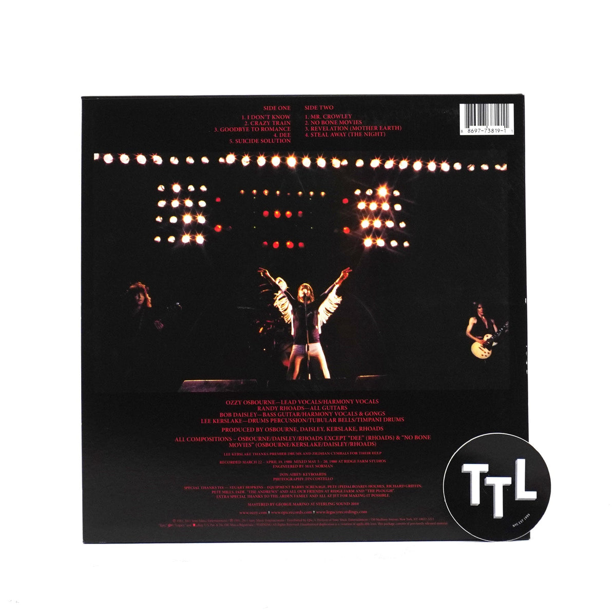 Ozzy Osbourne: Blizzard Of Ozz (180g) {Vinyl LP}