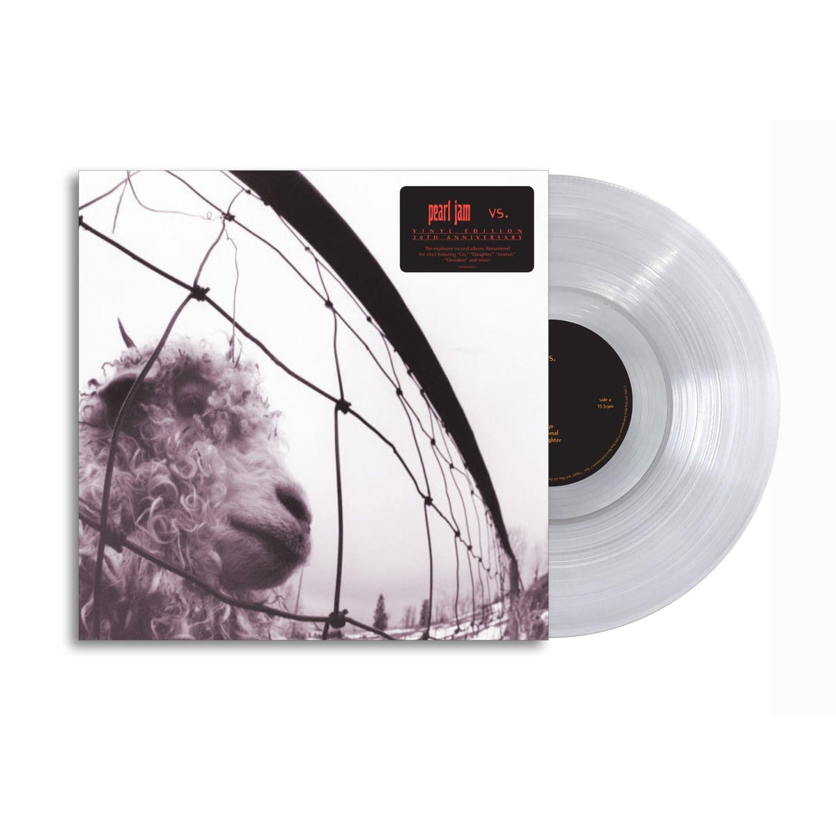 Pearl Jam - VS - 30th Anniversary Clear
