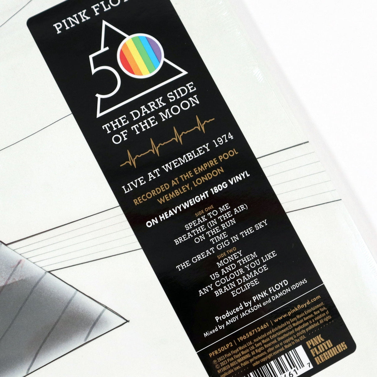 Pink Floyd: The Dark Side Of The Moon - Live At Wembley, London 1974 (180g) {Vinyl LP}