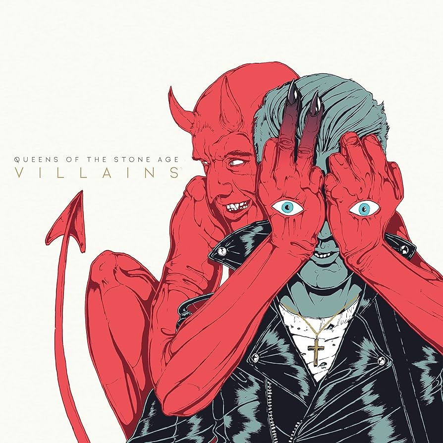 Queens of the Stone Age - Villains - Clear Leaf Green {Vinyl LP}