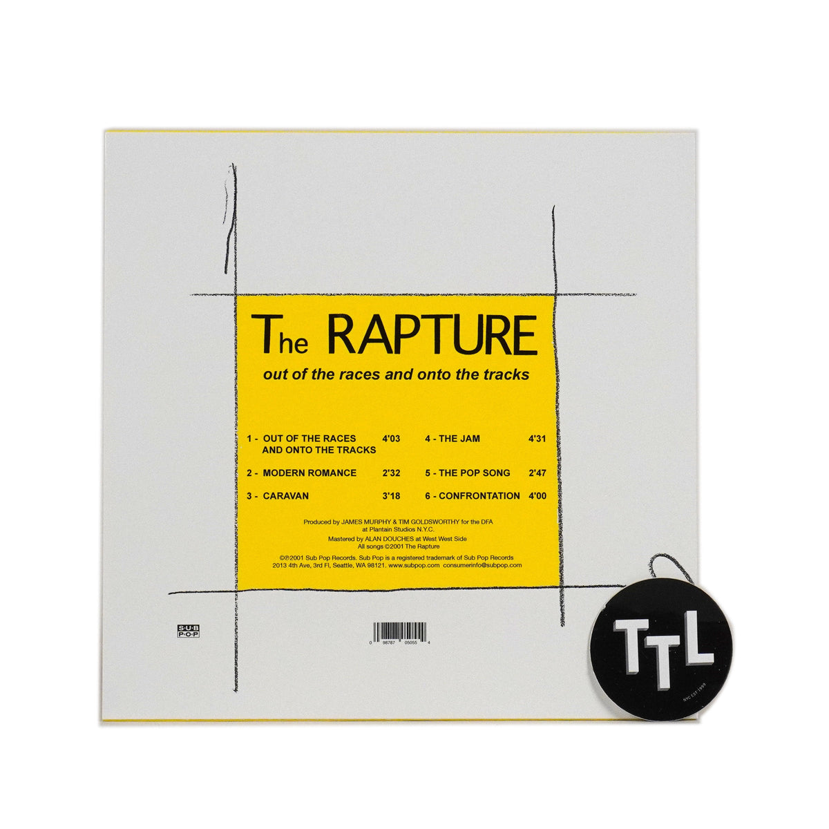 The Rapture: Out Of The Races And Onto The Tracks (Colored Vinyl) {Vinyl LP}