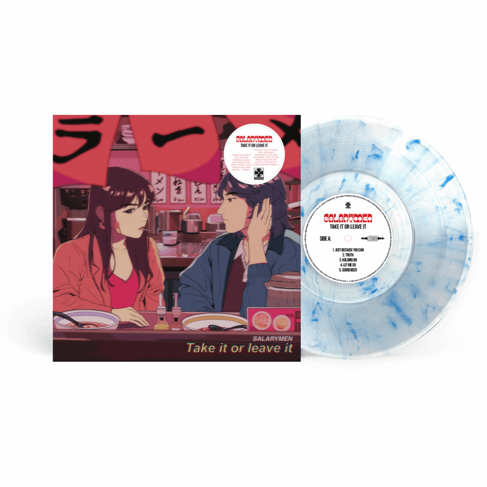 Salarymen - Take It Or Leave It - Blue Marble Vinyl LP