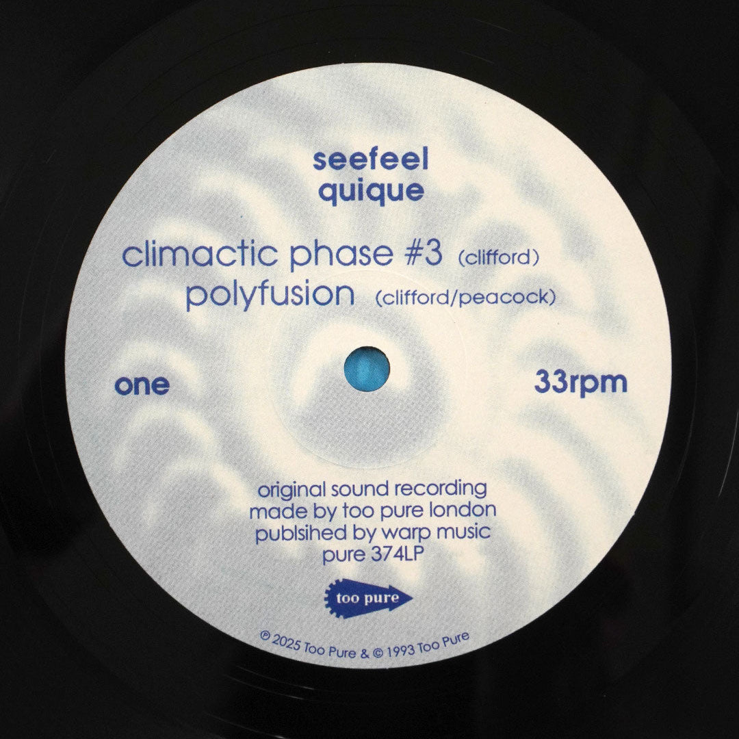 Seefeel: Quique Vinyl 2LP