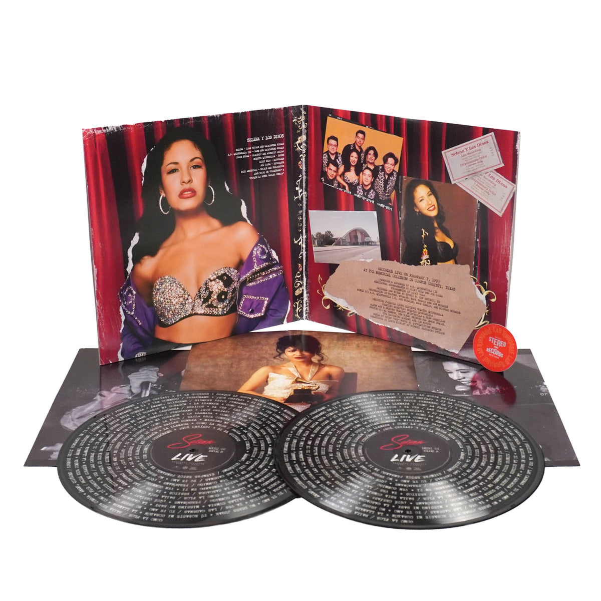 Selena: Selena LIVE (Pic Disc) Vinyl 2LP