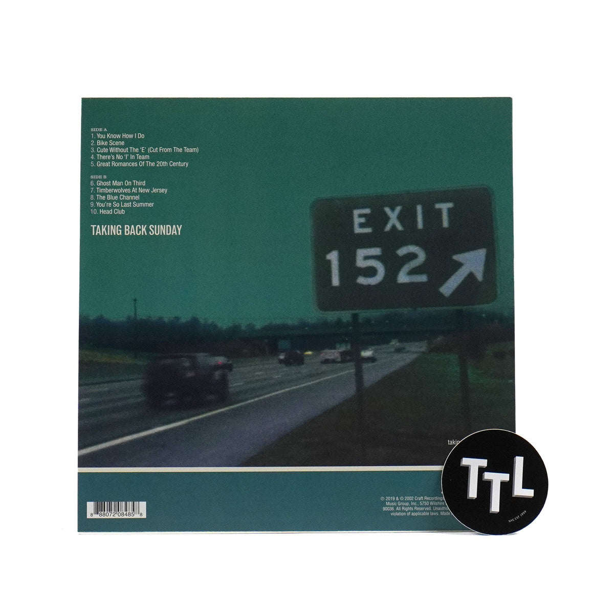 Taking Back Sunday: Tell All Your Friends (Green Colored Vinyl) {Vinyl LP}