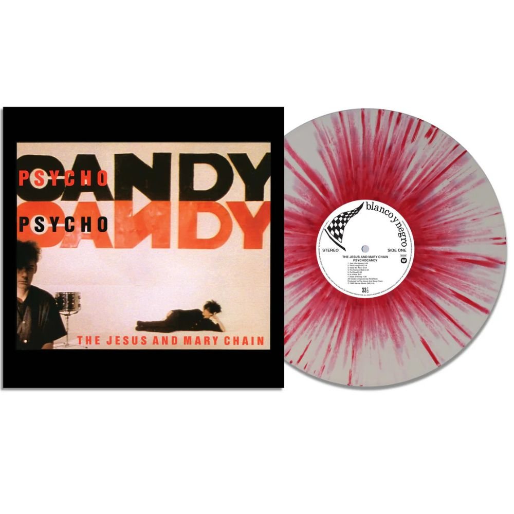 The Jesus and Mary Chain - Psychocandy - White and Red Splatter 【Vinyl LP 】