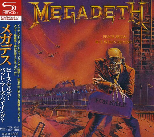 Megadeth - Peace Sells But Who's Buying CD (Super-High Material CD, Japan, Jewel Case)