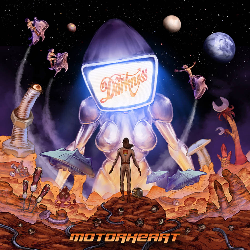 The Darkness - Motorheart LP (Indie Exclusive, Clear Vinyl)