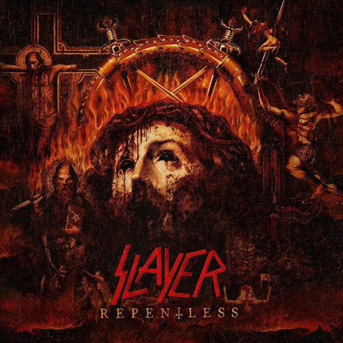 Slayer - Repentless LP (Orange, Yellow and  Black Splatter Vinyl)