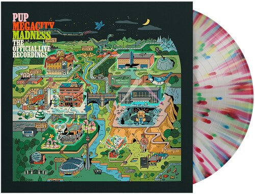 Pup - Megacity Madnes LP (The Official Live Recordings) (Limited Edition, Splatter Colored Vinyl)