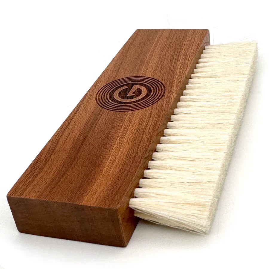 GrooveWasher 'The Goat' Goat Hair Brush (Dual Purpose Brush)