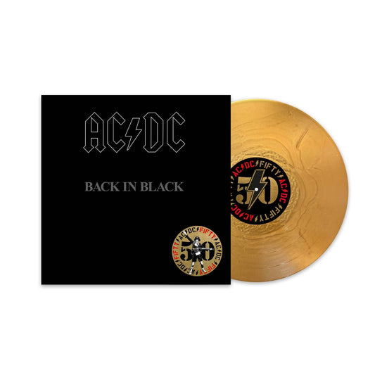 AC/DC - Back In Black - Gold (Vinyl LP)