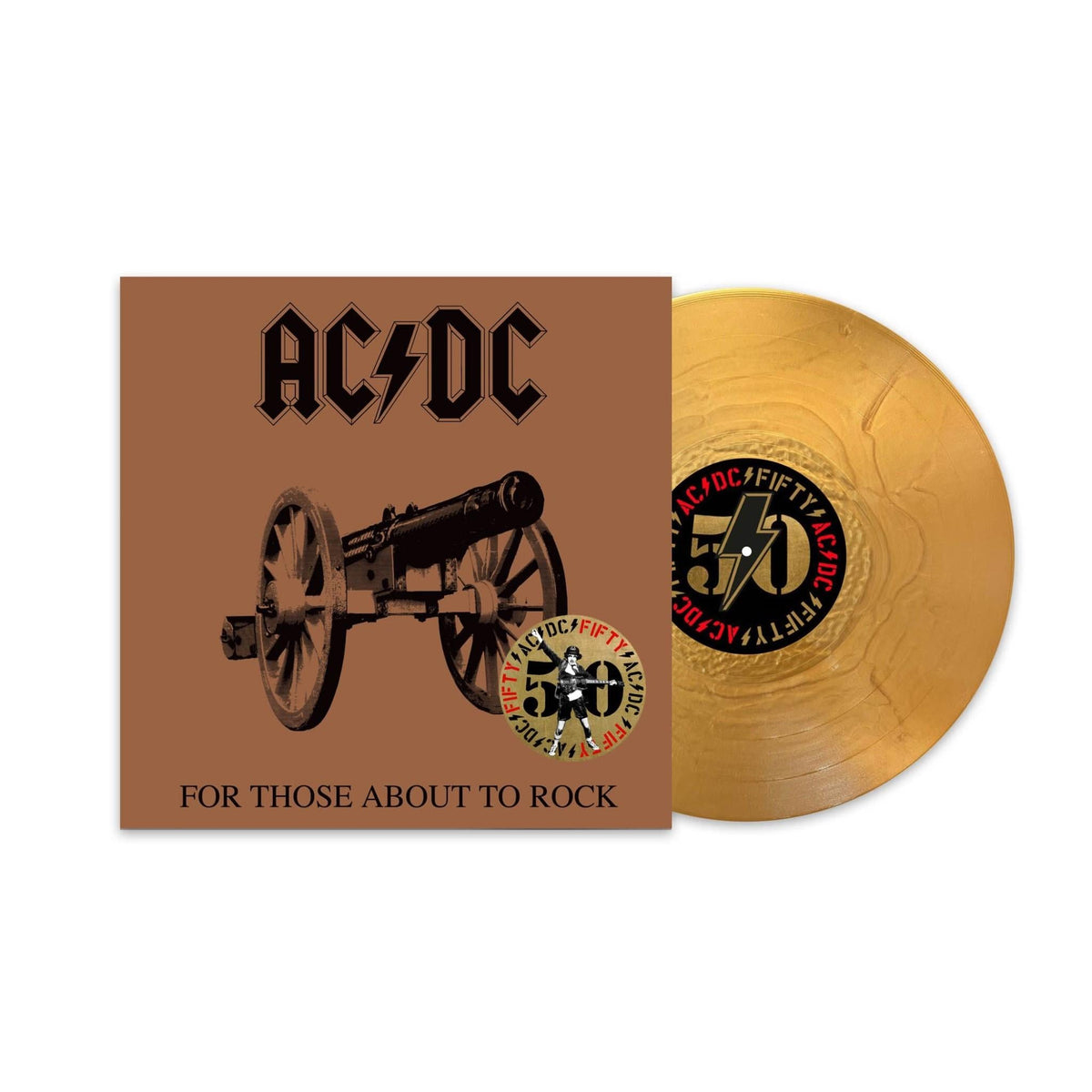 AC/DC - For Those About To Rock (We Salute You) - Gold (Vinyl LP)