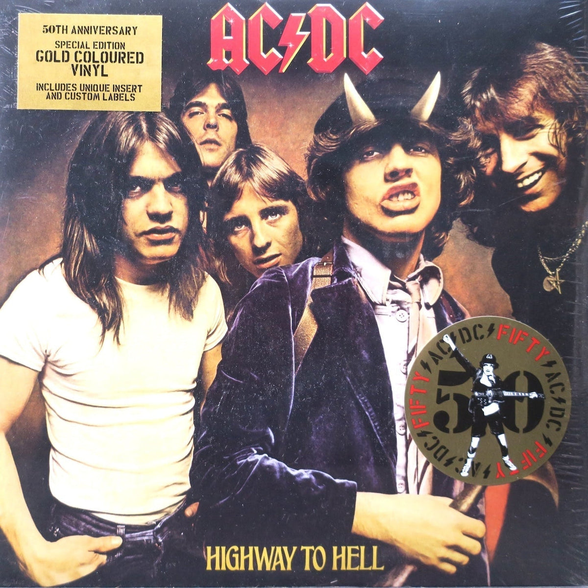 AC/DC - Highway to Hell - Gold (Vinyl LP)