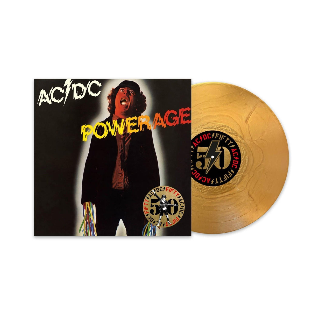 AC/DC - Powerage - Gold (Vinyl LP)